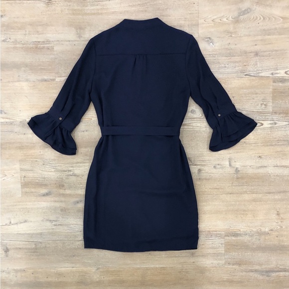 Banana Republic 00P Navy Shirt Dress - Picture 5 of 7